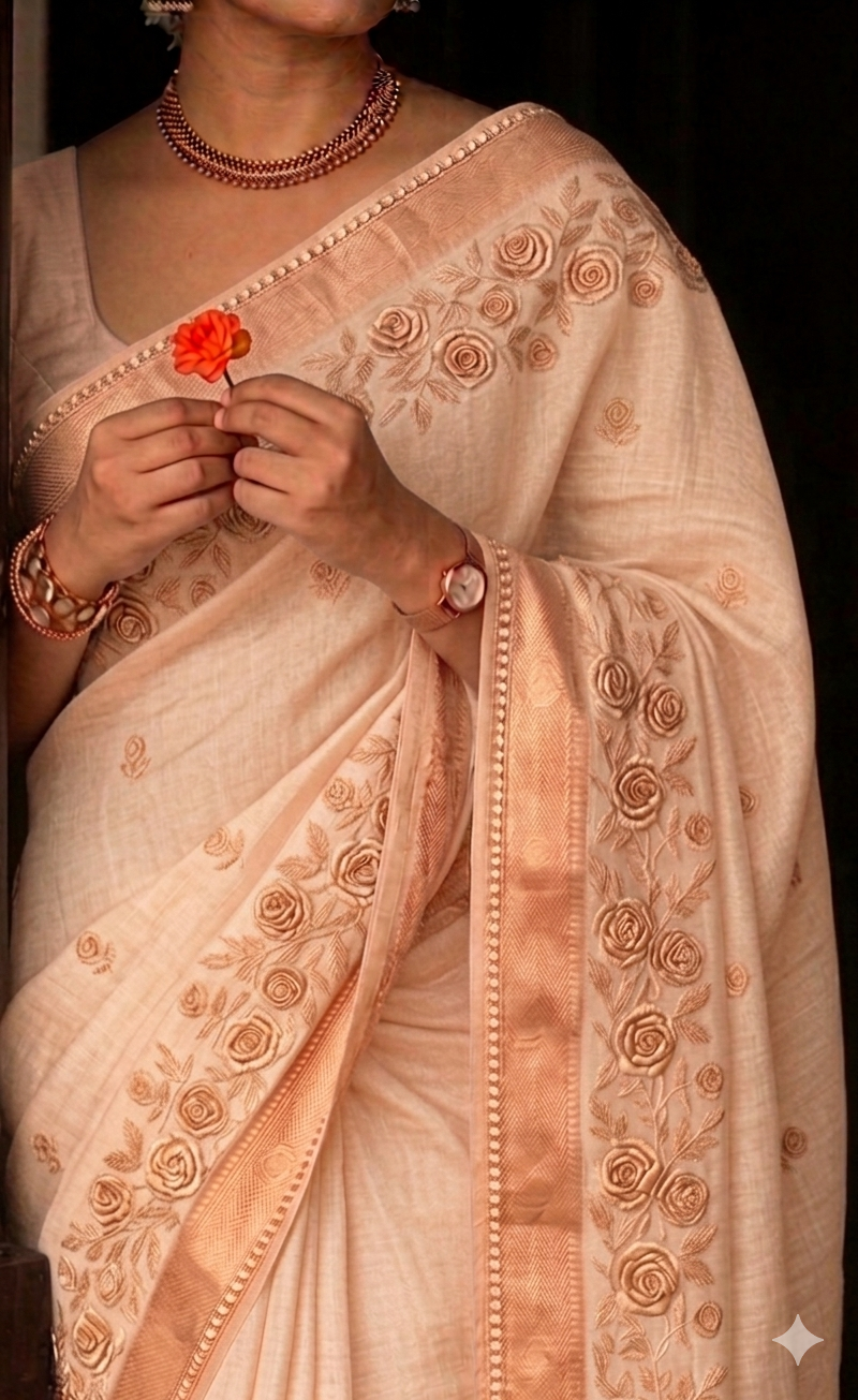 Kanchipuram Silk Saree — Violet Heritage