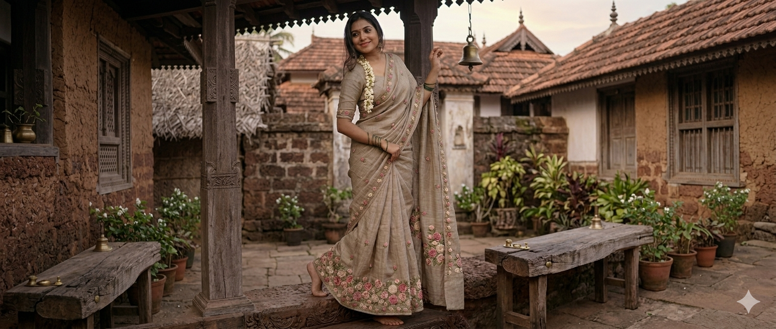 Custom Hand Embroidery & Bespoke Sarees